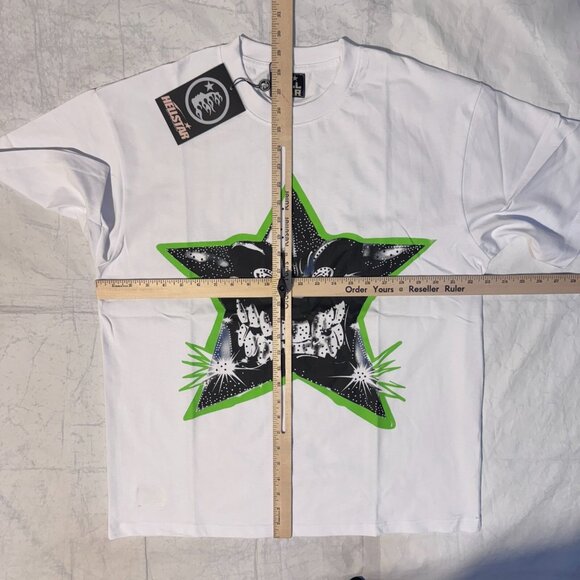 Hellstar Star Bling Graphic T-Shirt Large Path To Paradise - Picture 4 of 6